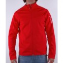 Salomon mikina Lay Back II Full Zip red 