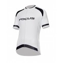 Cyklistický dres Focus RC Jersey men wht/blc