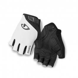 Giro cyklistické rukavice Jag white 2018