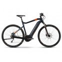 Haibike SDURO Cross 5.0 CST pánské i400Wh modrá/oranžová/titanová