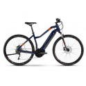 Haibike SDURO Cross 5.0 CST dámské i400Wh modrá/oranžová/titanová