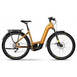 Haibike Trekking 8 - Low metal lava/yellow - gloss 2024