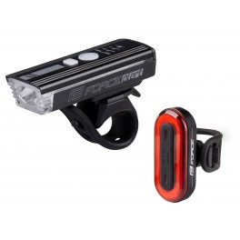 světla sada FORCE FUTURO USB přední+zadní světla sada FORCE FUTURO USB přední+zadní