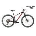 FOCUS Raven 9.9 Shimano XT 1x12 , vínově červená tmavá metalíza lesk karbon