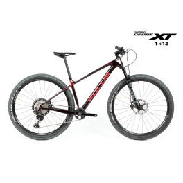 FOCUS Raven 9.9 Shimano XT 1x12 , vínově červená tmavá metalíza lesk karbon FOCUS Raven 9.9 Shimano XT 1x12 , vínově červená tmavá metalíza lesk karbon