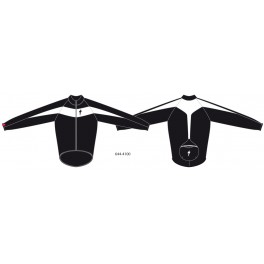 Bunda Specialized Outwear Windjacket černá/bílá