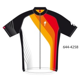 Cyklistický dres Specialized Comp Cross Over černá/oranžová