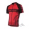Cyklistický dres Sensor Team červená/černá 